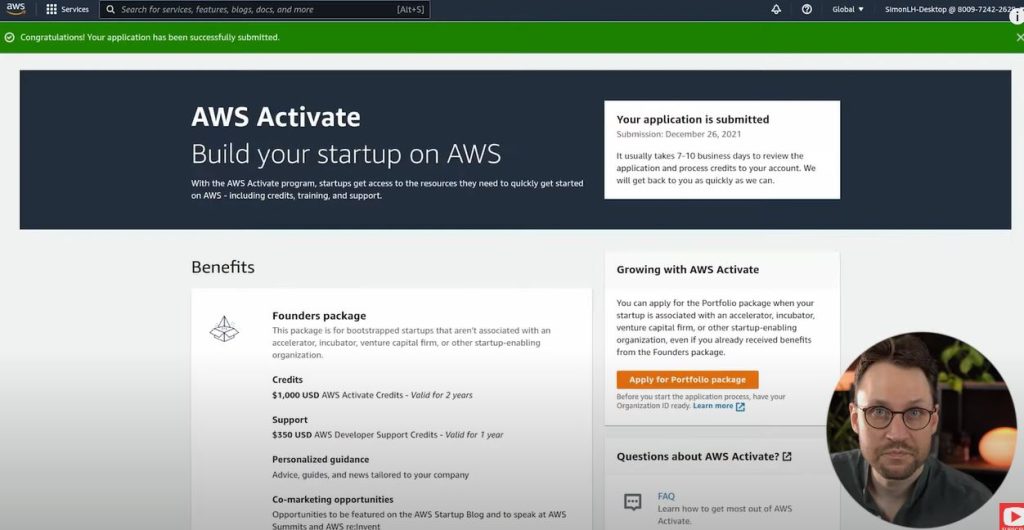 AWS Activate: A program for entrepreneurs
