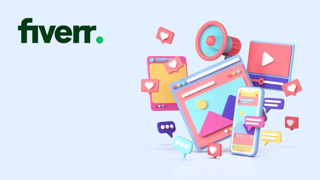 Social media promotion to boost Fiverr gig visibility